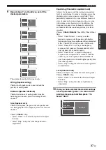 Preview for 41 page of Yamaha RX V2700 - AV Network Receiver Owner'S Manual