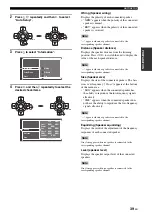 Preview for 43 page of Yamaha RX V2700 - AV Network Receiver Owner'S Manual