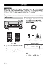 Preview for 44 page of Yamaha RX V2700 - AV Network Receiver Owner'S Manual