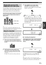 Preview for 49 page of Yamaha RX V2700 - AV Network Receiver Owner'S Manual