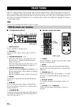 Preview for 60 page of Yamaha RX V2700 - AV Network Receiver Owner'S Manual