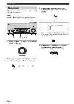 Preview for 62 page of Yamaha RX V2700 - AV Network Receiver Owner'S Manual