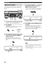 Preview for 64 page of Yamaha RX V2700 - AV Network Receiver Owner'S Manual