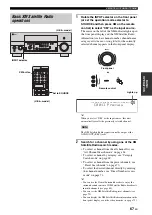 Preview for 71 page of Yamaha RX V2700 - AV Network Receiver Owner'S Manual