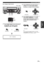 Preview for 73 page of Yamaha RX V2700 - AV Network Receiver Owner'S Manual