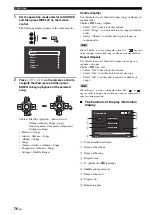 Preview for 80 page of Yamaha RX V2700 - AV Network Receiver Owner'S Manual