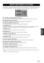 Preview for 91 page of Yamaha RX V2700 - AV Network Receiver Owner'S Manual