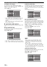 Preview for 104 page of Yamaha RX V2700 - AV Network Receiver Owner'S Manual