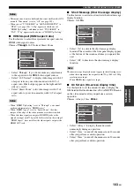 Preview for 107 page of Yamaha RX V2700 - AV Network Receiver Owner'S Manual