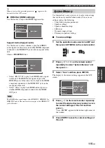 Preview for 119 page of Yamaha RX V2700 - AV Network Receiver Owner'S Manual