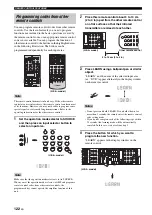 Preview for 126 page of Yamaha RX V2700 - AV Network Receiver Owner'S Manual