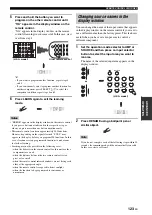 Preview for 127 page of Yamaha RX V2700 - AV Network Receiver Owner'S Manual