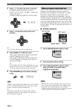 Preview for 128 page of Yamaha RX V2700 - AV Network Receiver Owner'S Manual