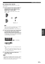 Preview for 133 page of Yamaha RX V2700 - AV Network Receiver Owner'S Manual