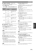 Preview for 139 page of Yamaha RX V2700 - AV Network Receiver Owner'S Manual