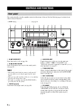 Preview for 8 page of Yamaha RX-V2700 Owner'S Manual