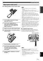 Preview for 13 page of Yamaha RX-V2700 Owner'S Manual