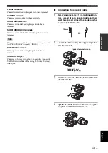 Preview for 19 page of Yamaha RX-V2700 Owner'S Manual