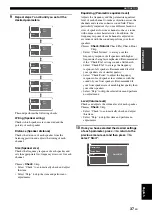 Preview for 39 page of Yamaha RX-V2700 Owner'S Manual