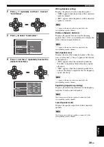 Preview for 41 page of Yamaha RX-V2700 Owner'S Manual