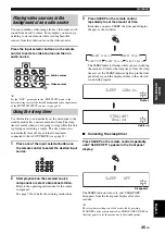 Preview for 47 page of Yamaha RX-V2700 Owner'S Manual