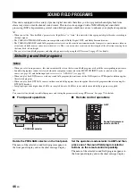 Preview for 48 page of Yamaha RX-V2700 Owner'S Manual