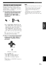 Preview for 57 page of Yamaha RX-V2700 Owner'S Manual