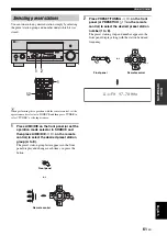 Preview for 63 page of Yamaha RX-V2700 Owner'S Manual