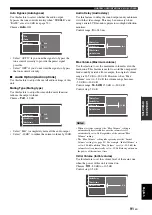 Preview for 93 page of Yamaha RX-V2700 Owner'S Manual