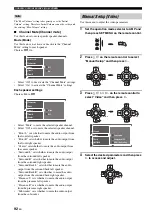 Preview for 94 page of Yamaha RX-V2700 Owner'S Manual