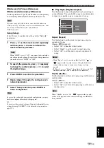 Preview for 103 page of Yamaha RX-V2700 Owner'S Manual