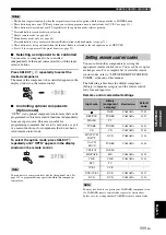 Preview for 113 page of Yamaha RX-V2700 Owner'S Manual