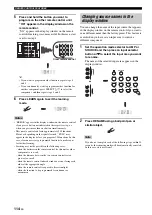 Preview for 116 page of Yamaha RX-V2700 Owner'S Manual