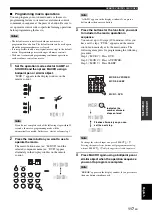 Preview for 119 page of Yamaha RX-V2700 Owner'S Manual