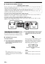 Preview for 124 page of Yamaha RX-V2700 Owner'S Manual