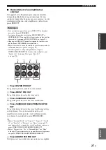 Preview for 177 page of Yamaha RX-V2700 Owner'S Manual