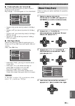 Preview for 245 page of Yamaha RX-V2700 Owner'S Manual