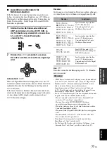 Preview for 376 page of Yamaha RX-V2700 Owner'S Manual