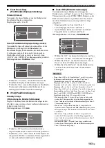 Preview for 402 page of Yamaha RX-V2700 Owner'S Manual