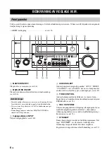 Preview for 453 page of Yamaha RX-V2700 Owner'S Manual