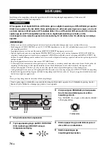 Preview for 521 page of Yamaha RX-V2700 Owner'S Manual