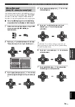 Preview for 526 page of Yamaha RX-V2700 Owner'S Manual