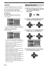 Preview for 539 page of Yamaha RX-V2700 Owner'S Manual