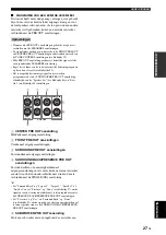 Preview for 622 page of Yamaha RX-V2700 Owner'S Manual