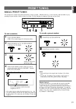 Предварительный просмотр 23 страницы Yamaha RX-V293 Owner'S Manual