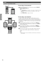 Preview for 20 page of Yamaha RX-V3000 Owner'S Manual