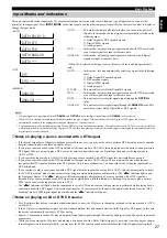 Предварительный просмотр 31 страницы Yamaha RX-V3000 Owner'S Manual