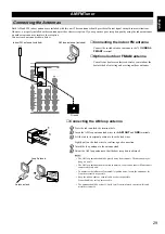 Предварительный просмотр 33 страницы Yamaha RX-V3000 Owner'S Manual