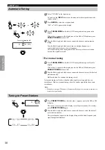 Предварительный просмотр 34 страницы Yamaha RX-V3000 Owner'S Manual