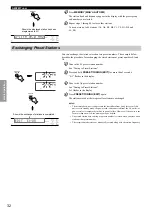 Предварительный просмотр 36 страницы Yamaha RX-V3000 Owner'S Manual